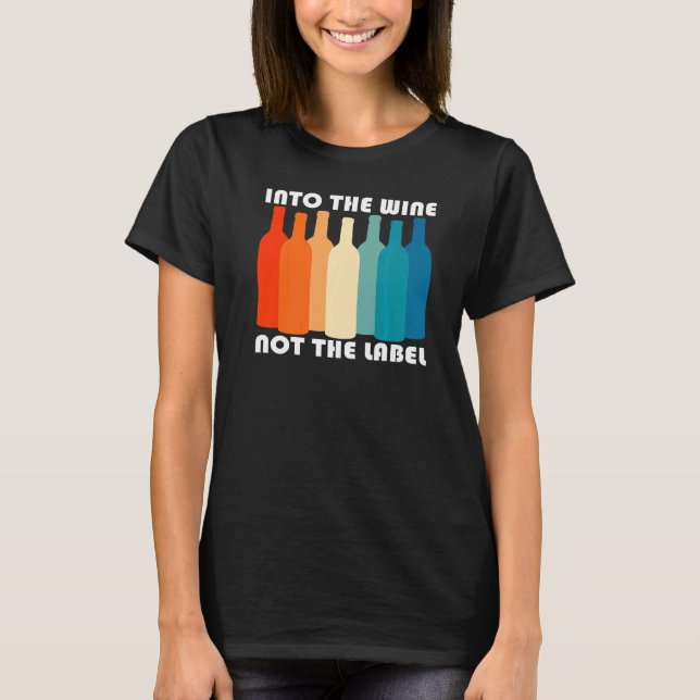 Camiseta No Vinho, Não No Rótulo "Orgulho Do Arco-Íris". (Frente)