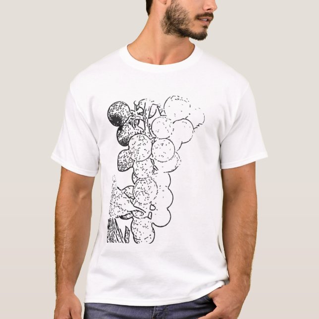 Camiseta No vinho nós confiamos (Frente)