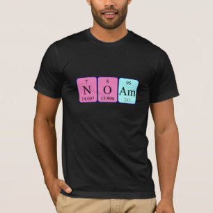 Camiseta Noam periodicamente mesa name shirt