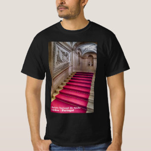 Camiseta Noble Staircase. Ajuda, Palácio Nacional, Lisboa.