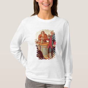 Camiseta Nobres Venetian em um café