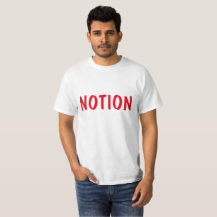 Camiseta Noção