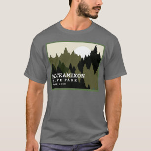 Camiseta Nockamixon State Park Pensilvânia Forest Sunrise