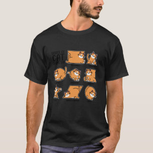Camiseta Noções Básicas de Geometria de Gato, Professor de 