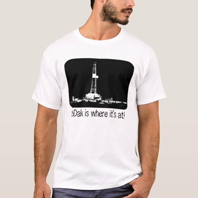 Camiseta NoDak é em onde está! (Frente)