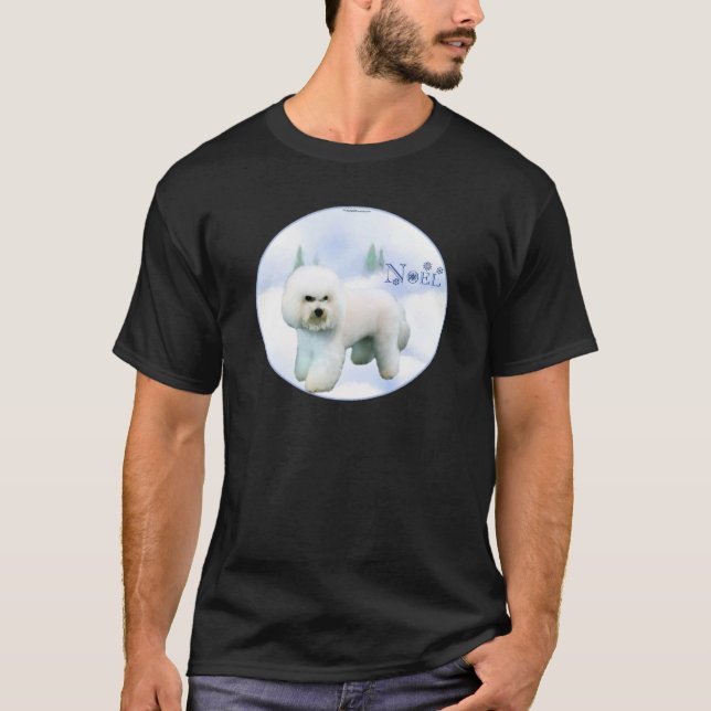 Camiseta Noel Bichon Frise (Frente)