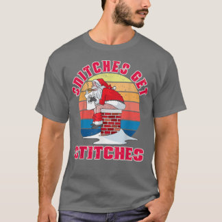 Camiseta Noel Claus Xmas Família Pijamas Engraçadas Esfrega