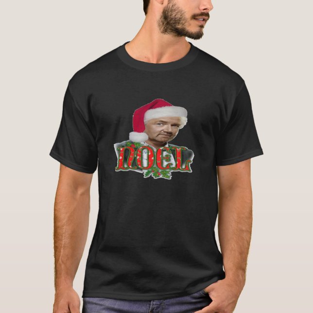 Camiseta Noel Edmonds diz Feliz Natal! Clássico (Frente)