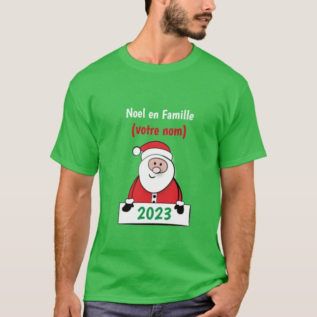 Camiseta Noel en Famille (votação nom) (Frente)