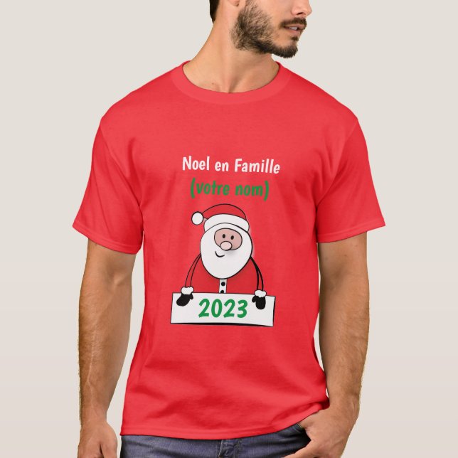 Camiseta Noel en Famille (votação nom) (Frente)