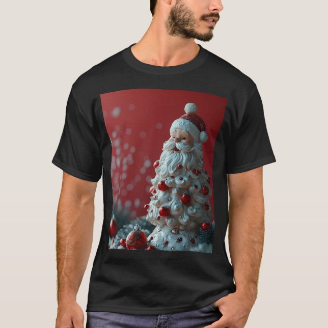 Camiseta Noel Noel Noel Claus Concept Design (Frente)