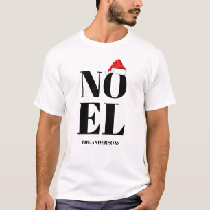 Camiseta Noel Simple Trendy Family Name