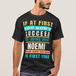 Camiseta NOEMI Personalized Name NOEMI First Name