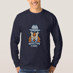 Camiseta "Noesective está aqui: cheirando a verdade com est