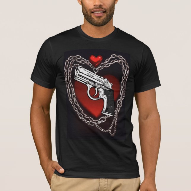 Camiseta Noir Romance Tee (Frente)