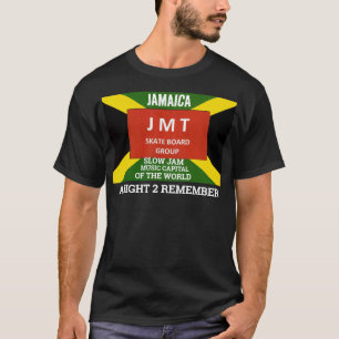 Camiseta NOITE 2 LEMBREM-SE DE T-Shirt Básico Escuro