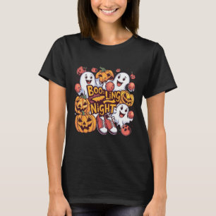 Camiseta Noite Assustadora - Gráfico Engraçado de Halloween