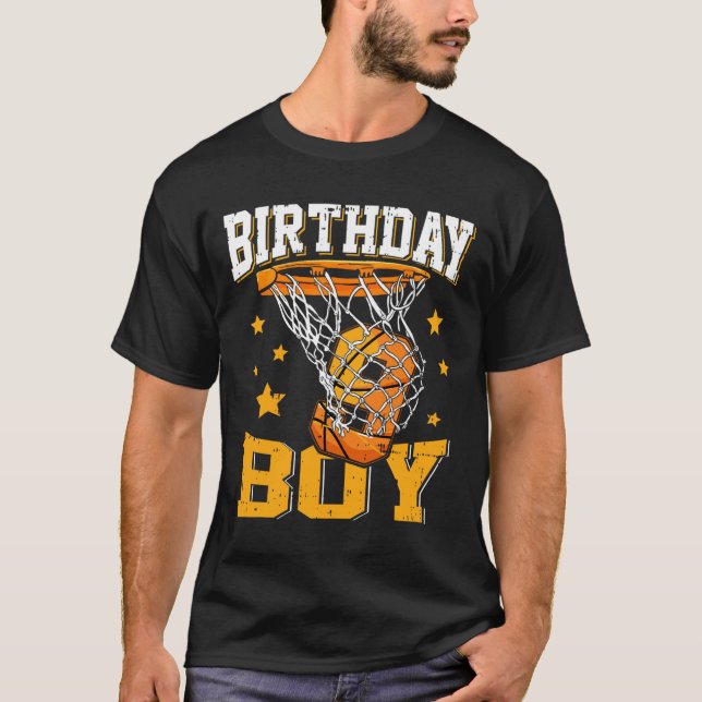 Camiseta Noite, Basquete, 9 anos (Frente)
