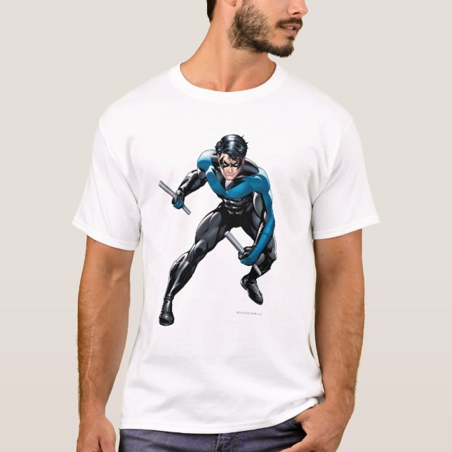 Camiseta Noite com armas (Frente)