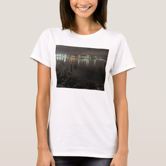 Camiseta Noite da baía de Botafogo (Frente)