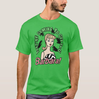 Camiseta Noite da boneca viva retrô retrô