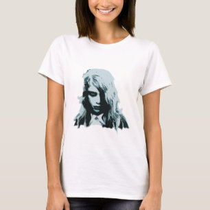 Camiseta Noite da menina viva do zombi