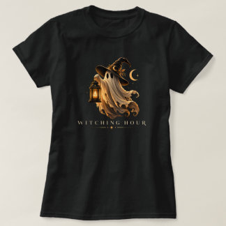 Camiseta Noite das Bruxas Halloween Gótico Fantasma