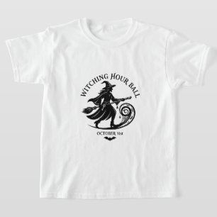 Camiseta Noite das Bruxas Vintage Ball Halloween