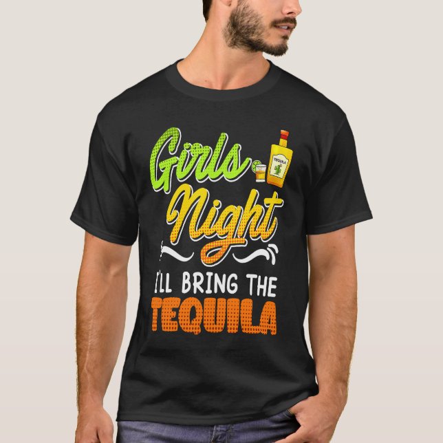 Camiseta Noite das Meninas Eu trago o Break da Tequila Spri (Frente)
