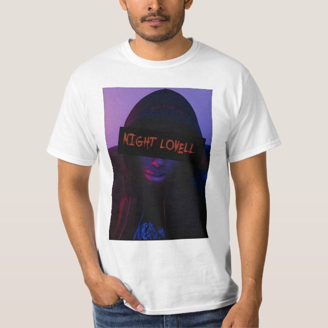 Camiseta Noite de amor preto (Frente)