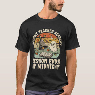 Camiseta Noite de Aula Assombrada de Halloween