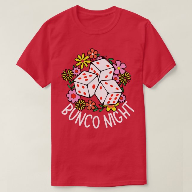 Camiseta Noite de Bunco (Frente do Design)