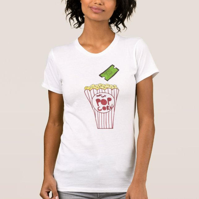 Camiseta Noite de cinema (Frente)