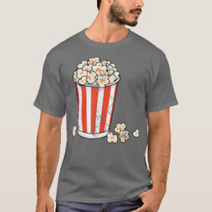 Camiseta Noite de cinema da família do cinema de pipoca eng