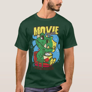 Camiseta Noite de cinema Dinossaur187