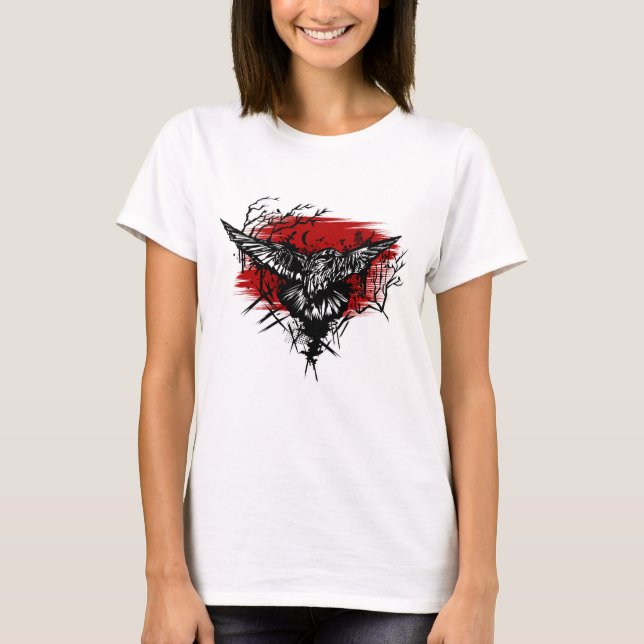 Camiseta Noite de Corvos (Frente)