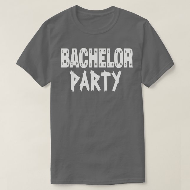 Camiseta Noite de despedida de solteiro (Frente do Design)