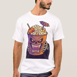 Camiseta Noite de Filme Fantasma Halloween