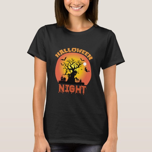 Camiseta Noite de Halloween (Frente)