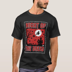 Camiseta Noite de Halloween da Casa Assombrada Medonha