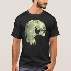 Camiseta Noite de Halloween de Frango Vintage Forest Hill