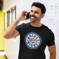 Noite de Hockey em Fine Jersey no Canadá
