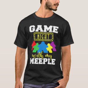 Camiseta Noite De Jogo Com Meu Mole - Conselho De Jogo De T