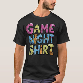 Camiseta Noite de Jogo Jogo de Tabuleiro Jogador Mesa Diver
