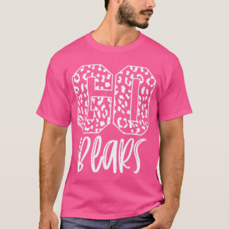 Camiseta Noite de Jogos do Espírito Escolar Mascote Bearsea