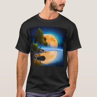 Camiseta Noite de Lua Completa
