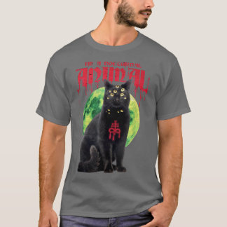Camiseta Noite de lua de Halloween de Halloween assustadora