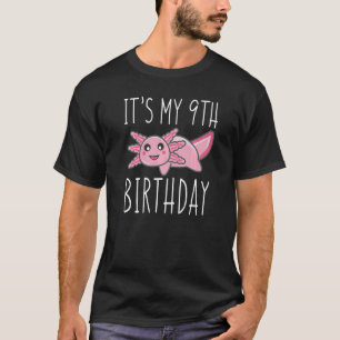 Camiseta Noite de Nono Aniversário é o meu Nono Aniversário