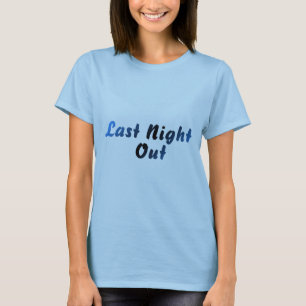 Camiseta Noite de Saída (azul)