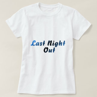 Camiseta Noite de Saída (azul)